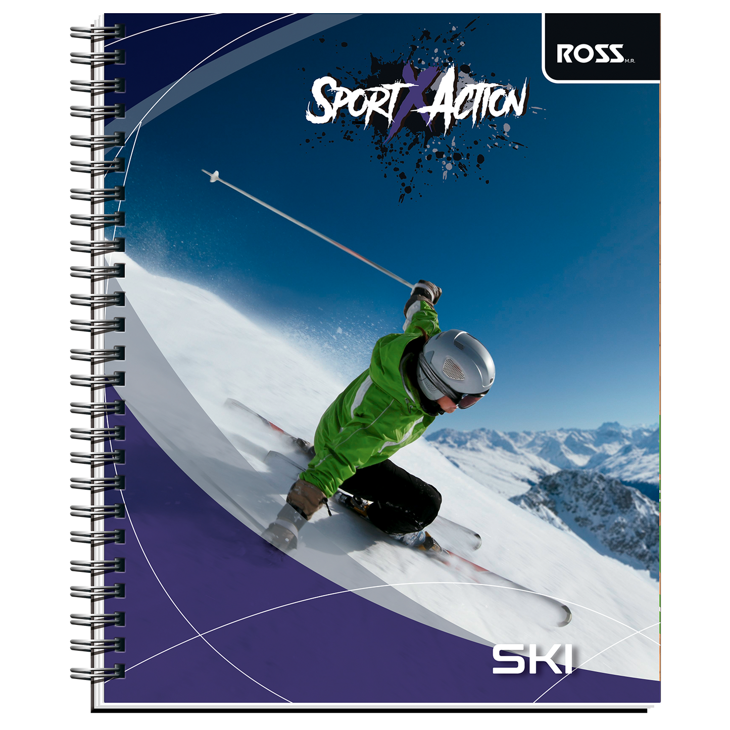 Cuaderno Universitario Sport Action 100 hojas 7mm ROSS