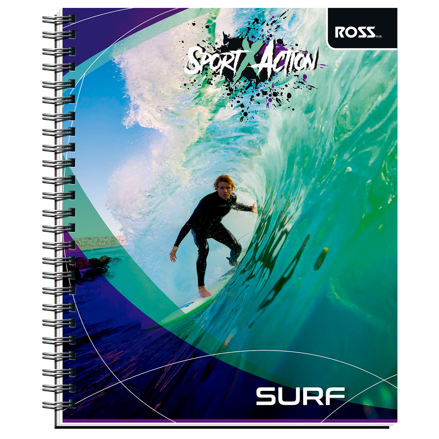 Cuaderno Universitario Sport Action 100 hojas 7mm ROSS
