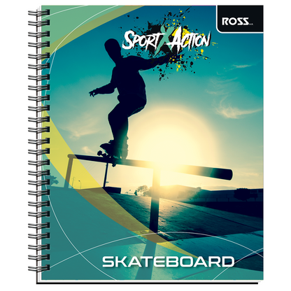 Cuaderno Universitario Sport Action 100 hojas 7mm ROSS