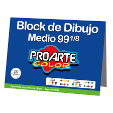 Block dibujo Medium 99 1/8 PROARTE